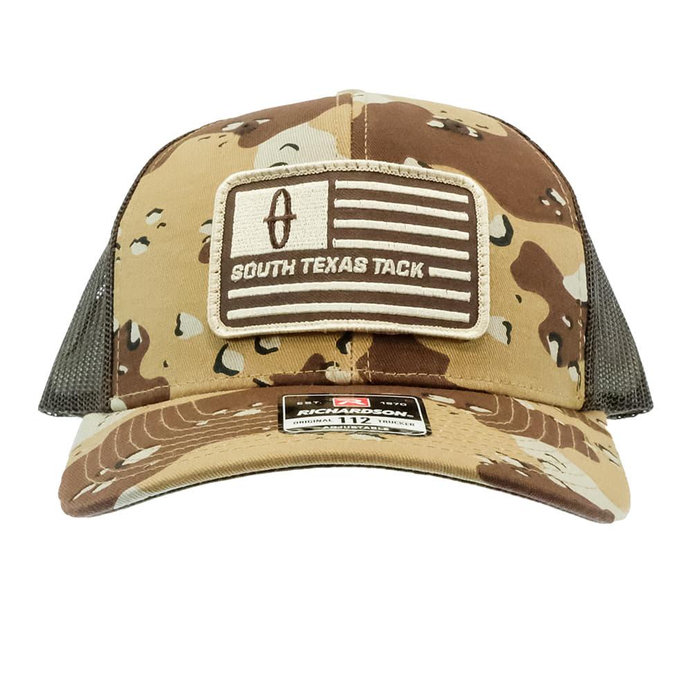 South Texas Tack Apparel Hats Camo/Brown / Osfa South Texas Tack Brown Camo Cap