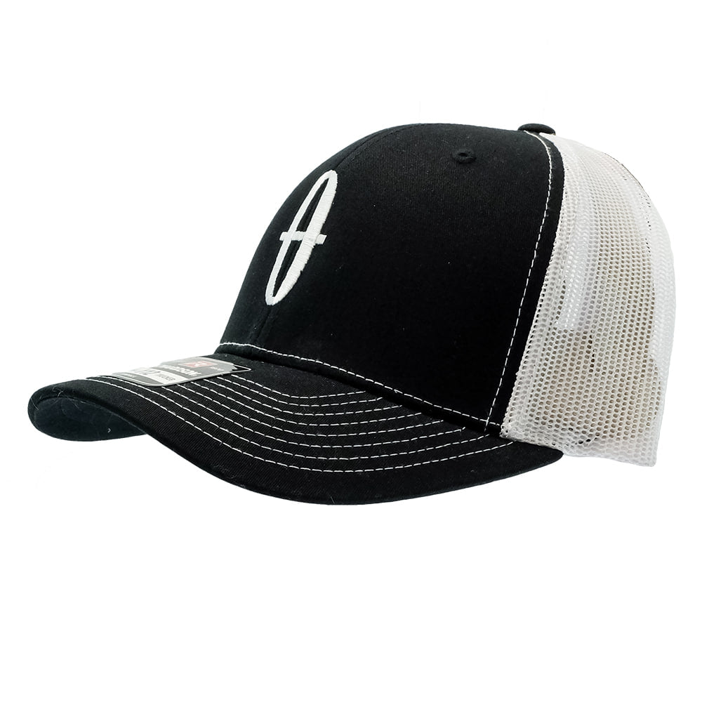 South Texas Tack Apparel Hats Osfa Bar Nothin Hat Co.  Black and White Cap with White Logo