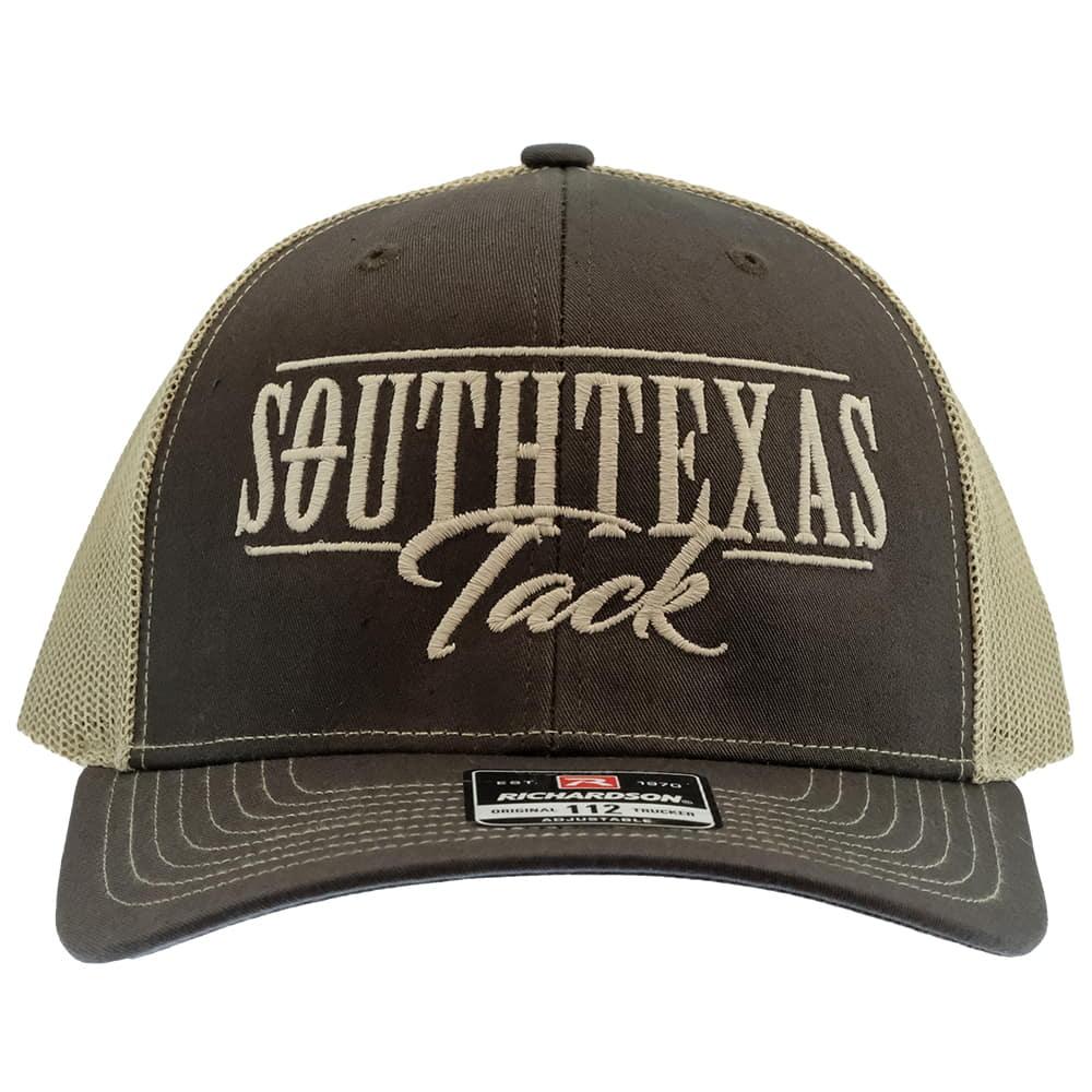 South Texas Tack Apparel Hats OSFA / BROWN/KHAKI South Texas Tack Brown Ranch To Retail Cap