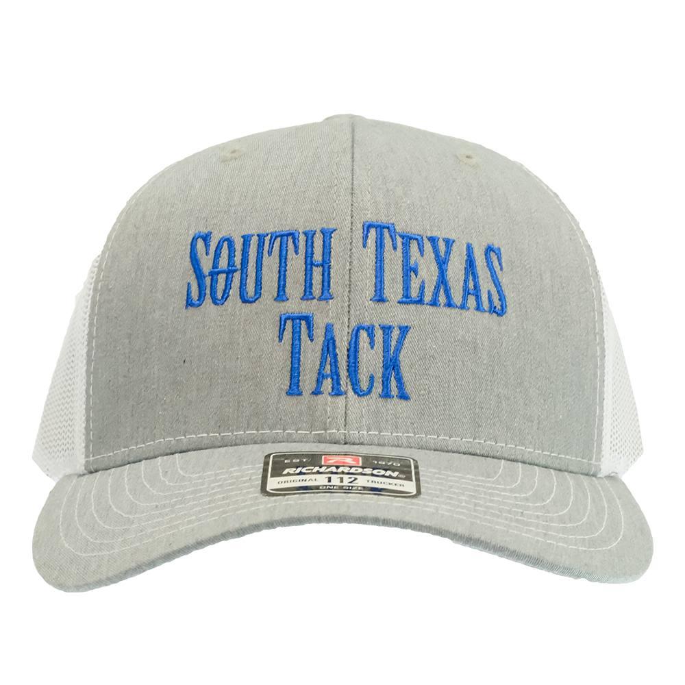 South Texas Tack Apparel Hats OSFA / GRAY/WHITE South Texas Tack Original Logo Trucker Gray and White Cap