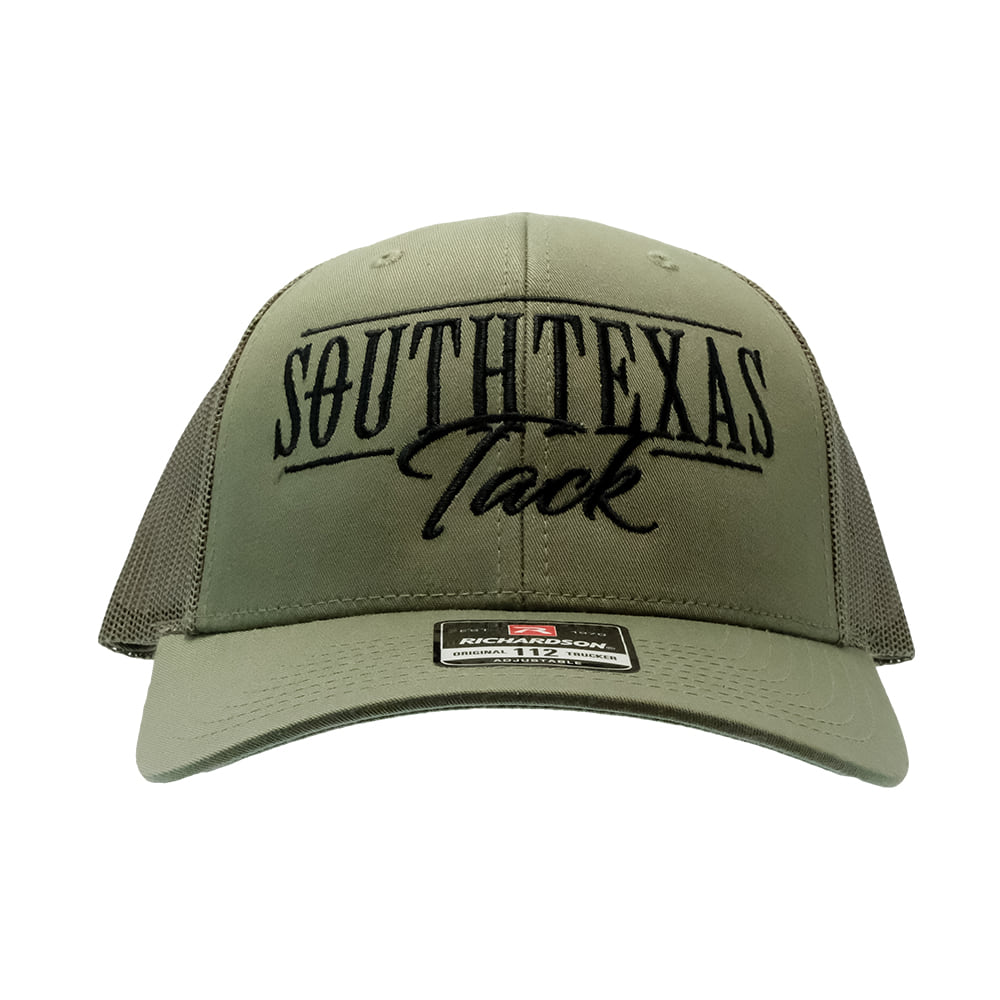 South Texas Tack Apparel Hats OSFA / LODEN South Texas Tack Logo Loden Meshback Cap