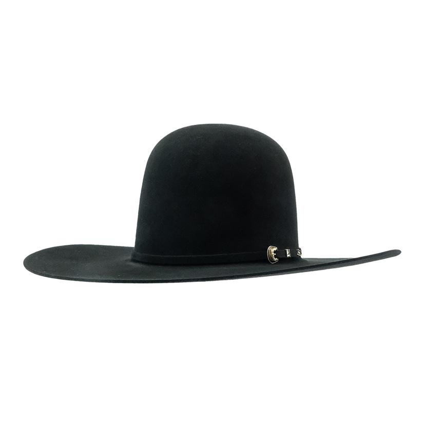 South Texas Tack Apparel Hats South Texas Tack 40X 4.5 Brim Open Crown Black Felt Hat