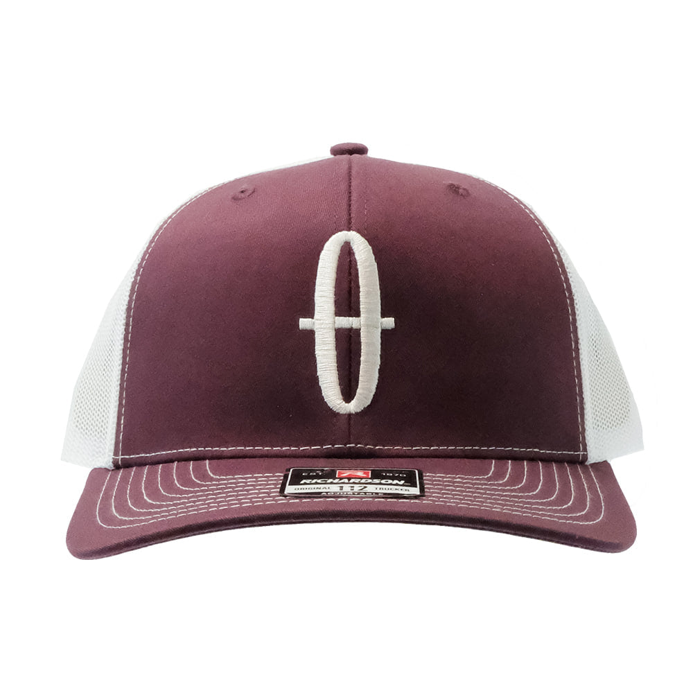 South Texas Tack Apparel Hats South Texas Tack Apparel 112 Maroon and White with White Bar Nothing Logo Cap