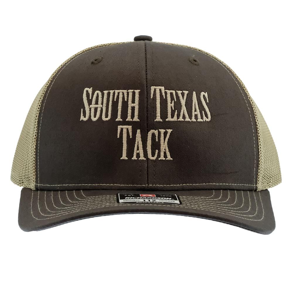 South Texas Tack Apparel Hats South Texas Tack Brown Tan Mesh Back Cap