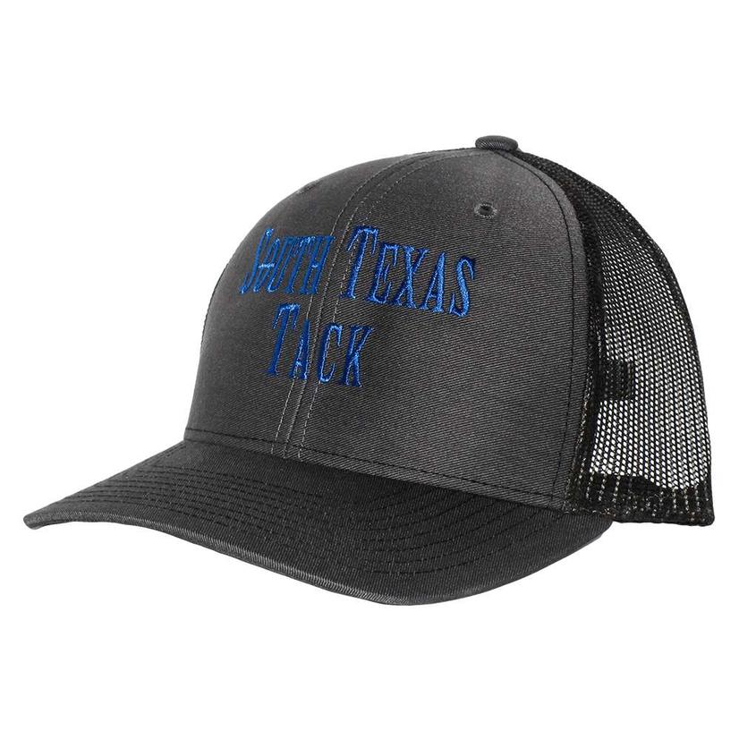 South Texas Tack Apparel Hats South Texas Tack  Charcoal Black Mesh Back Cap