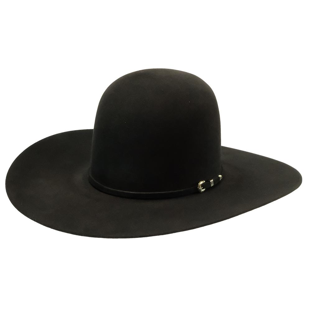 South Texas Tack Apparel Hats South Texas Tack Horseman 10X 4.5" Brim Black Felt Hat