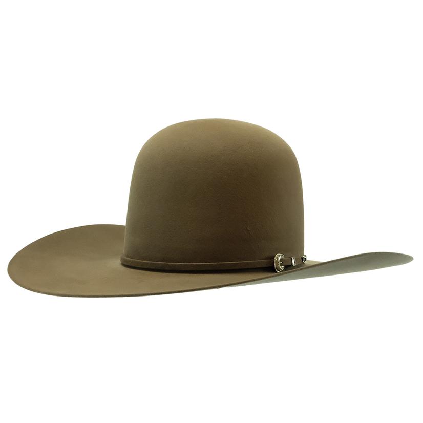 South Texas Tack Apparel Hats South Texas Tack Horseman Open Crown 10X 4.5" Brim Tan Belly Felt Hat