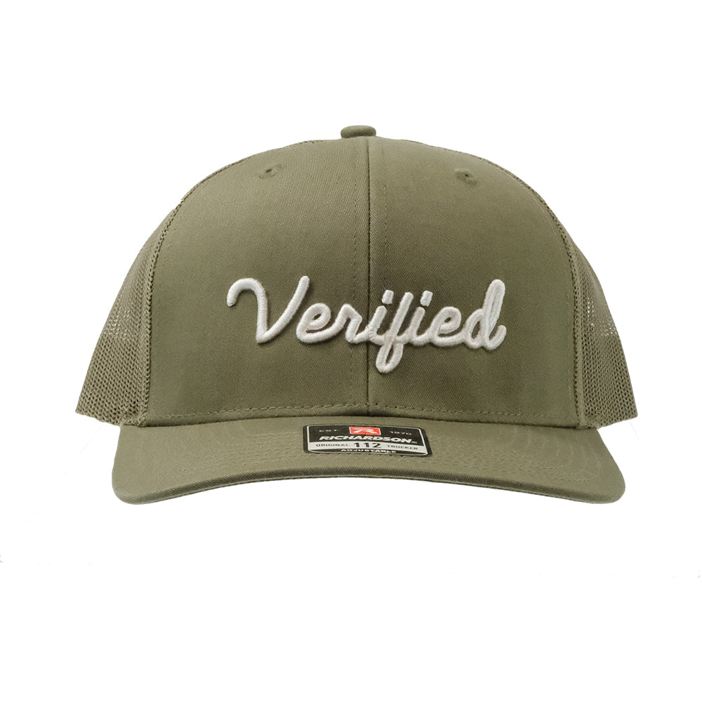South Texas Tack Apparel Hats South Texas Tack Loden Grey Stitched Verified Cap