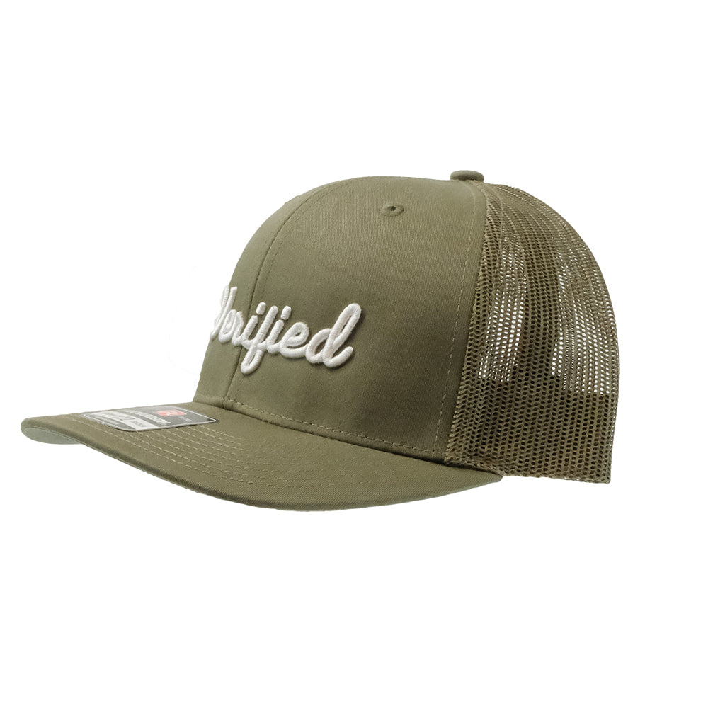 South Texas Tack Apparel Hats South Texas Tack Loden Grey Stitched Verified Cap
