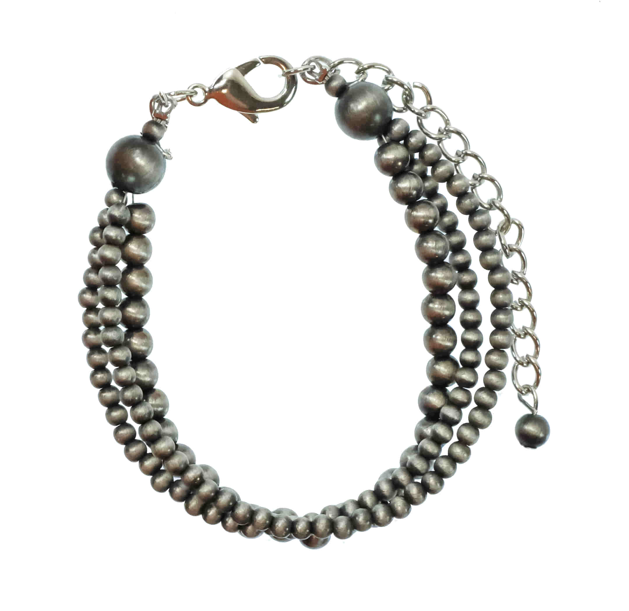 South Texas Tack Apparel Jewelry 3 Strand Navajo Adjustable Bracelet