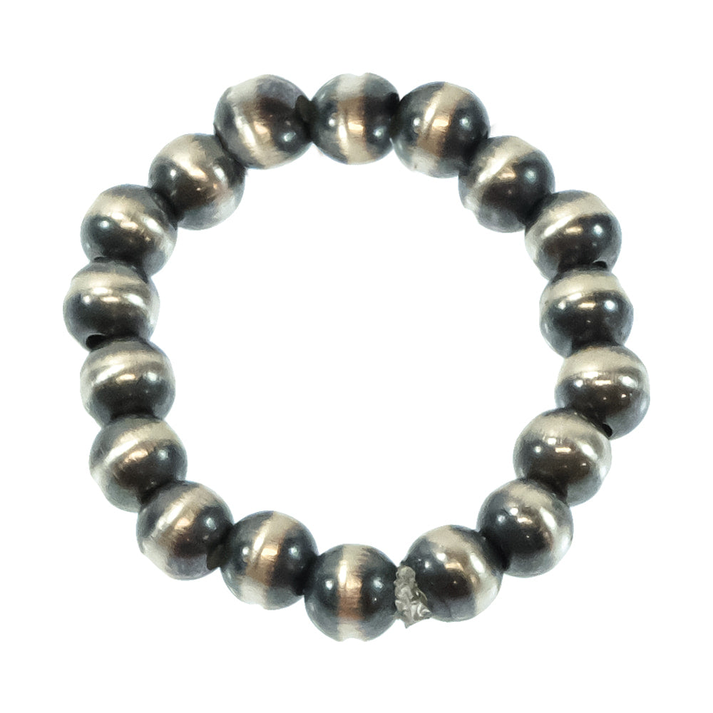 South Texas Tack Apparel Jewelry Oxidized Bead Stacker Ring