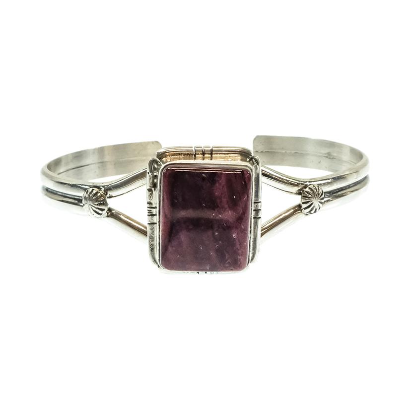 South Texas Tack Apparel Jewelry Purple/Silver S.E. Native American Navajo Sterling Silver Purple Spiny Oyster Cuff Bracelet