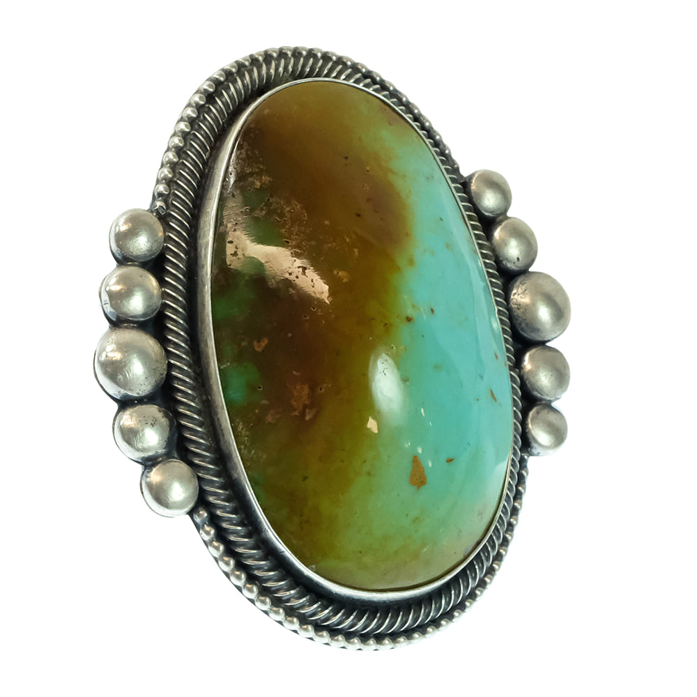 South Texas Tack Apparel Jewelry RRB Sonoran Gold Turquoise Ring