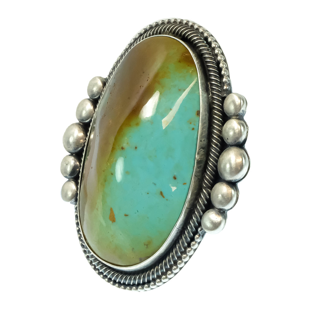 South Texas Tack Apparel Jewelry RRB Sonoran Gold Turquoise Ring