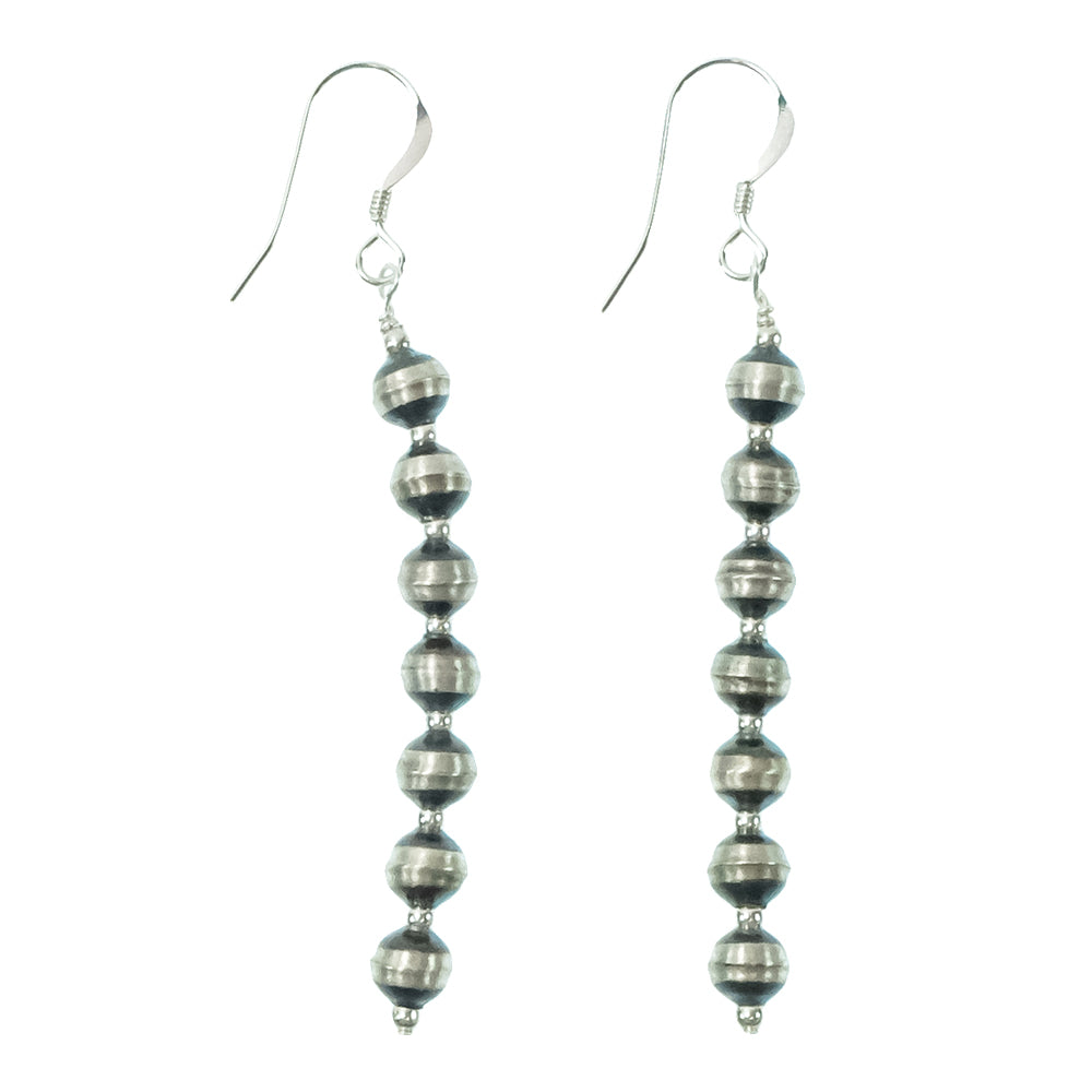South Texas Tack Apparel Jewelry Silver South Texas Tack Apparel Silver Oxidized Bead Drop Dangle Earrings