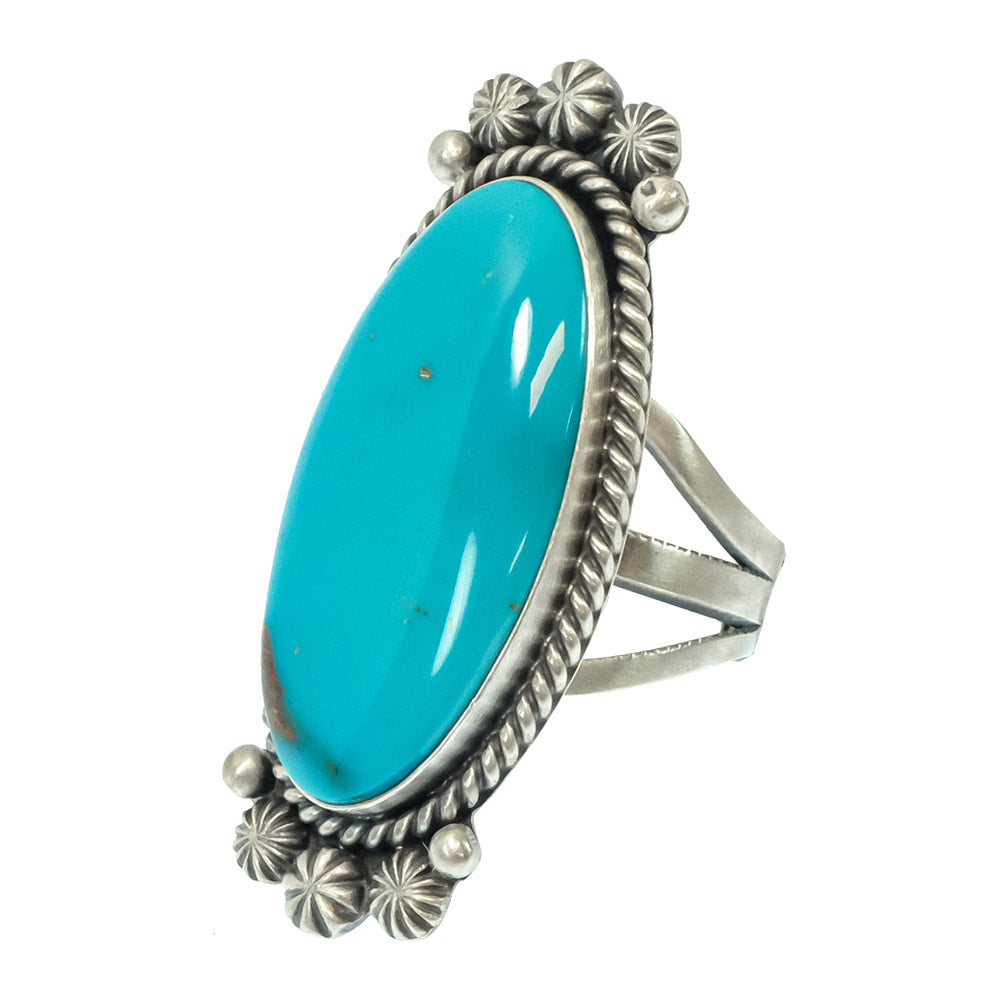 South Texas Tack Apparel Jewelry South Texas Tack Turquoise And Silver Ring