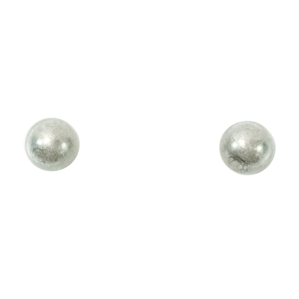 South Texas Tack Apparel Jewelry Sterling Silver Brushed Stud Earrings
