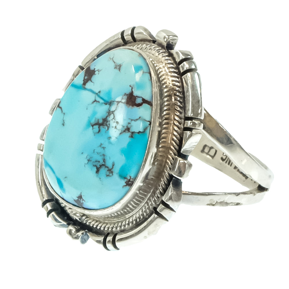 South Texas Tack Apparel Jewelry Turquoise And Silver Ring
