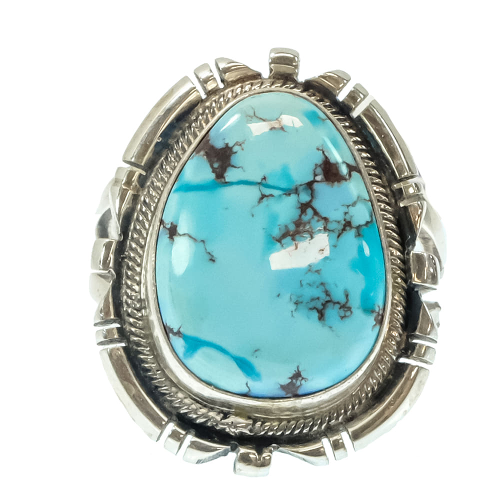South Texas Tack Apparel Jewelry Turquoise And Silver Ring