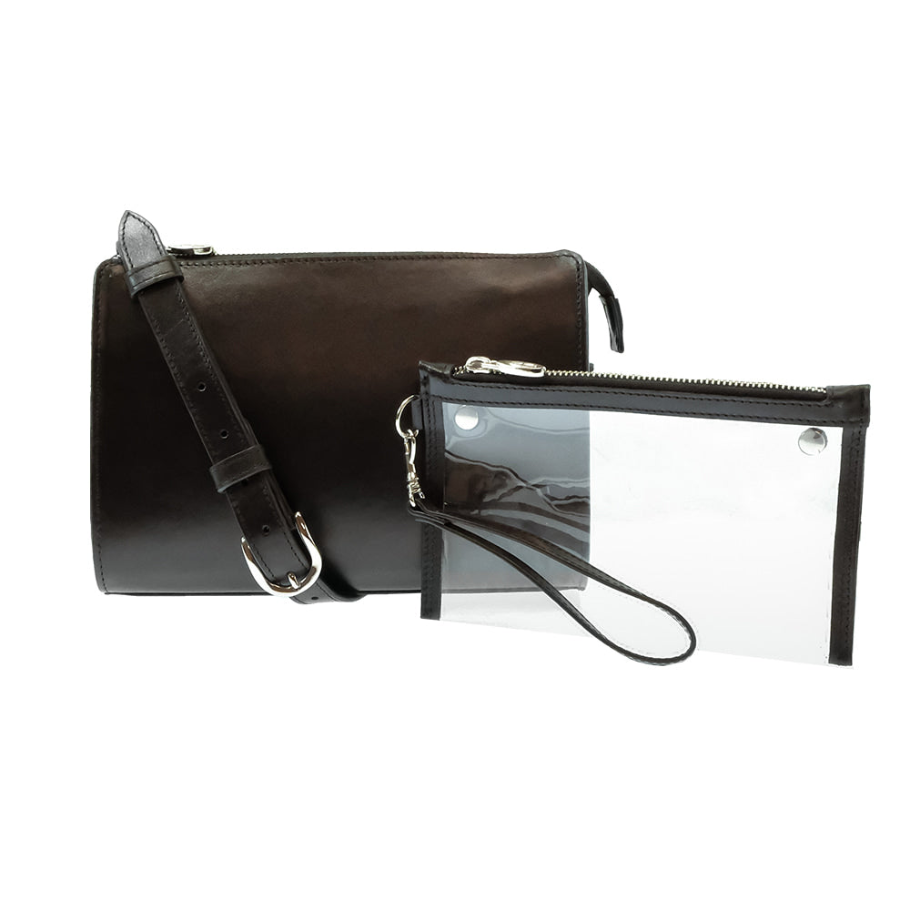 South Texas Tack Apparel Other South Texas Tack Juno Black Cowhide Crossbody