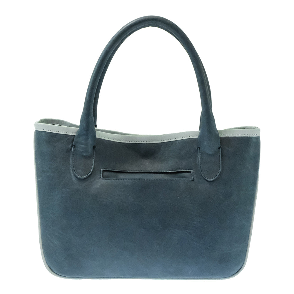 South Texas Tack Apparel Other South Texas Tack Midland Navy and Light Blue Cowhide Purse