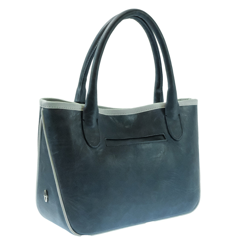 South Texas Tack Apparel Other South Texas Tack Midland Navy and Light Blue Cowhide Purse
