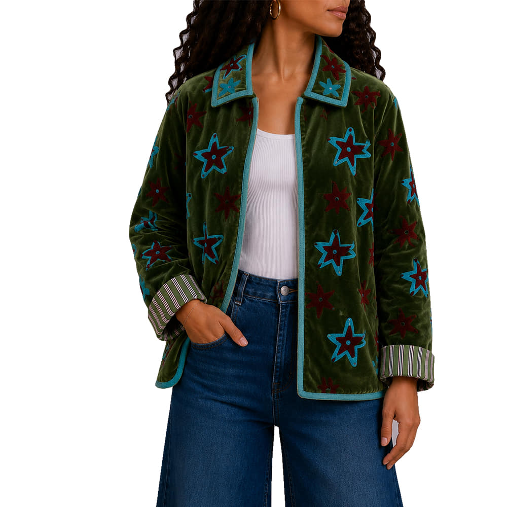 South Texas Tack Apparel Stardust Velvet Jacket