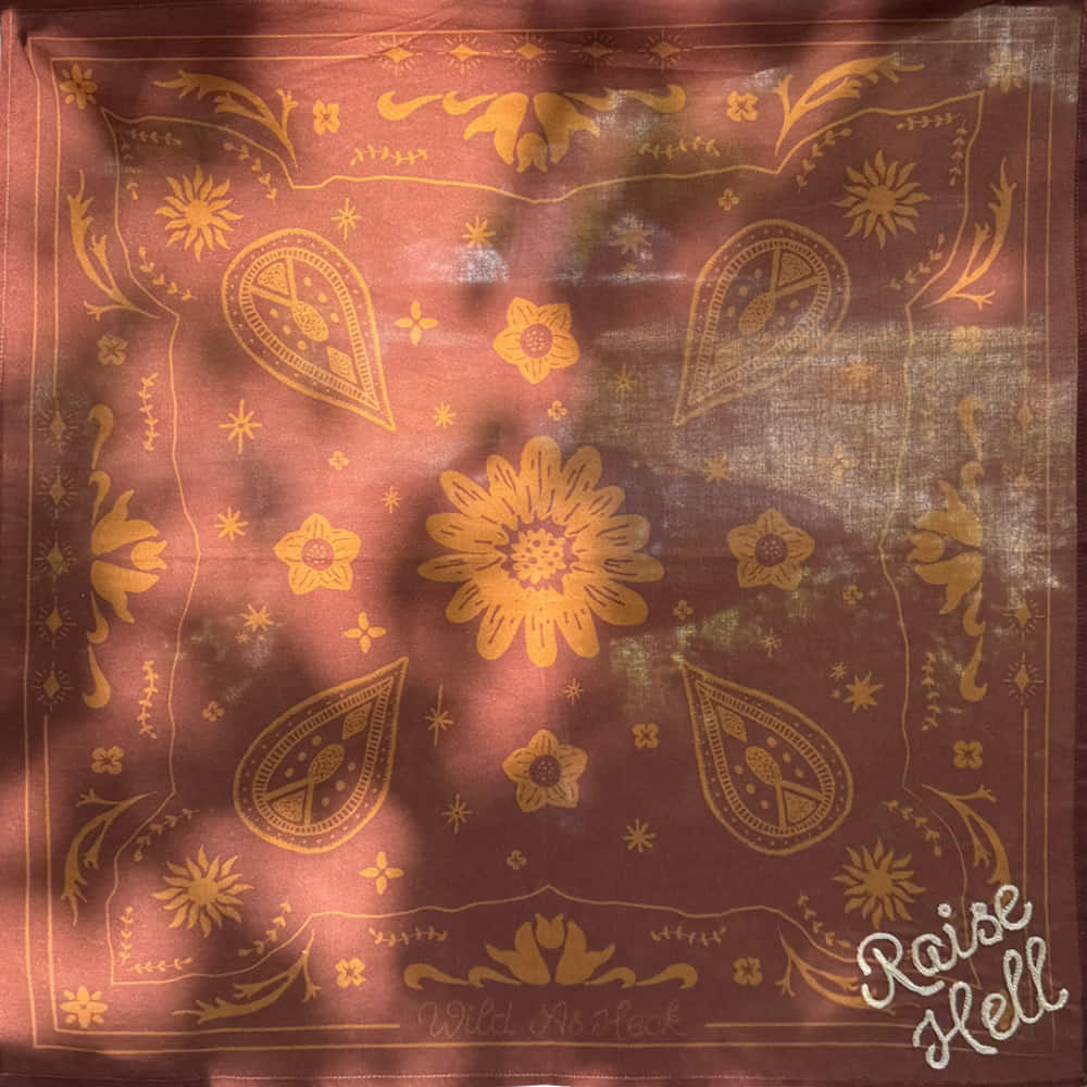 South Texas Tack Apparel Wild As Heck Raise Hell Bandana