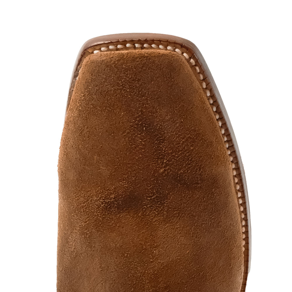 South Texas Tack Footwear South Texas Tack Men's Brown Peanut Suede Cowhide Boots