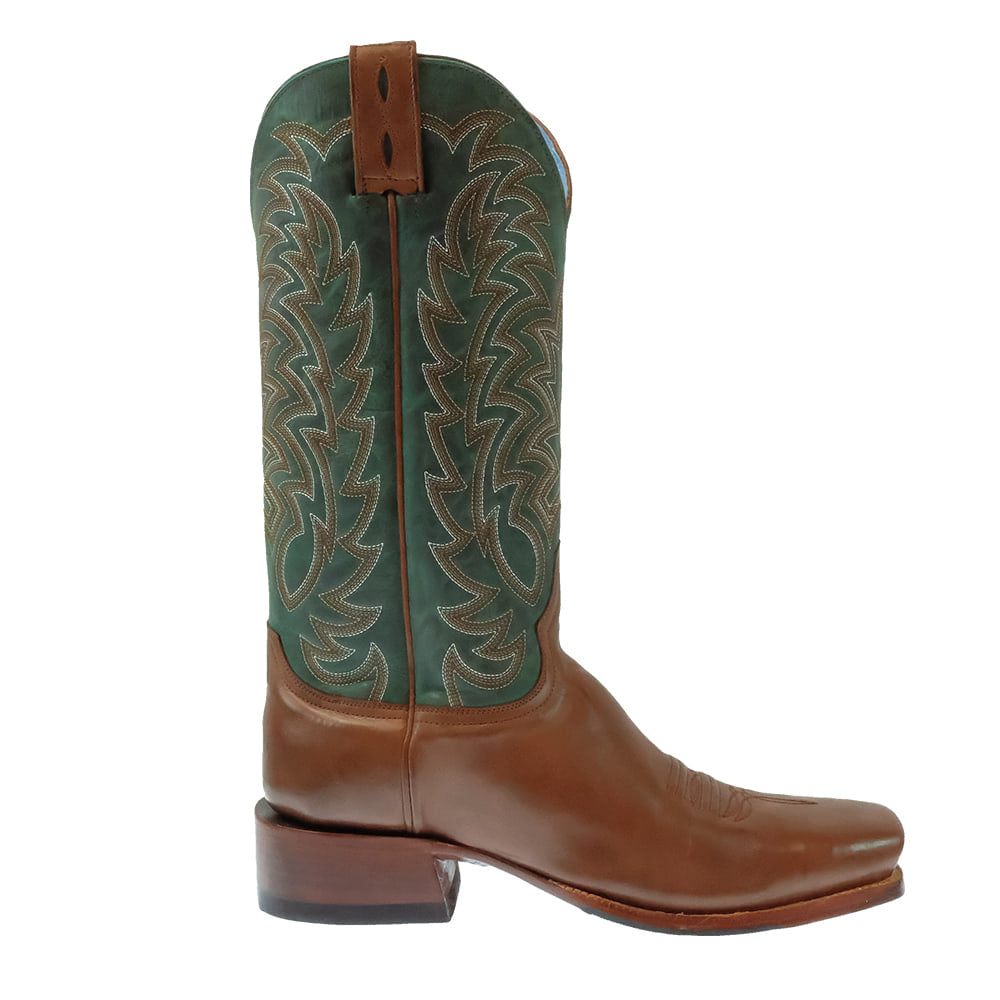 South Texas Tack Footwear South Texas Tack Men's Light Brown Rancho Cowhide Boots