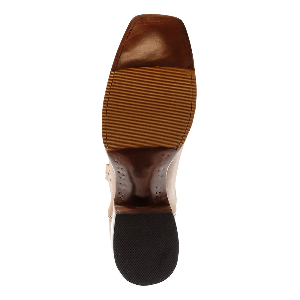 South Texas Tack Footwear South Texas Tack Men's Tan Mad Dog Goat Boots
