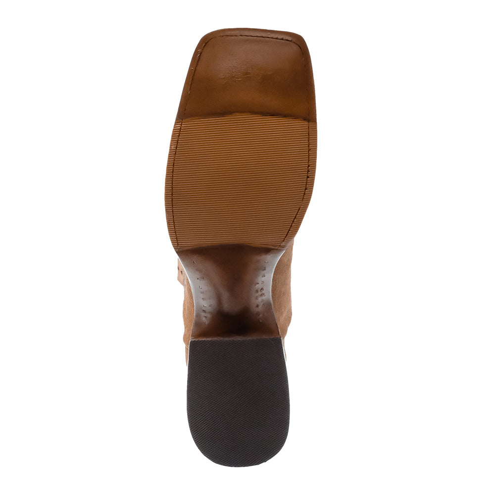 South Texas Tack Footwear South Texas Tack Men's Walnut Roughout Cowhide Boots