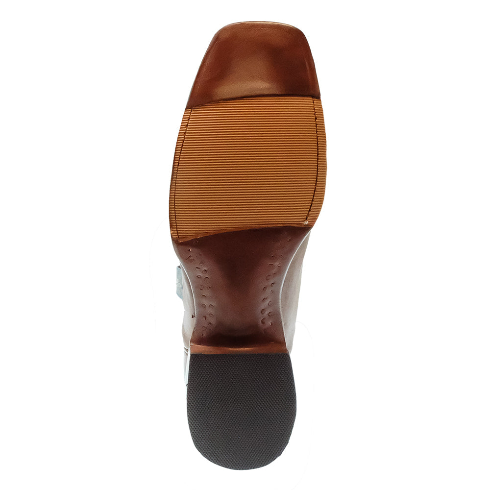South Texas Tack Footwear South Texas Tack Women's Light Brown Rancho Cowhide Boots