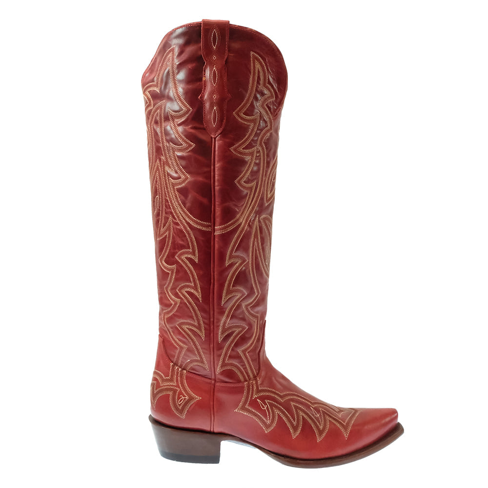 South Texas Tack Footwear South Texas Tack Women's Red Torino Cowhide Boots