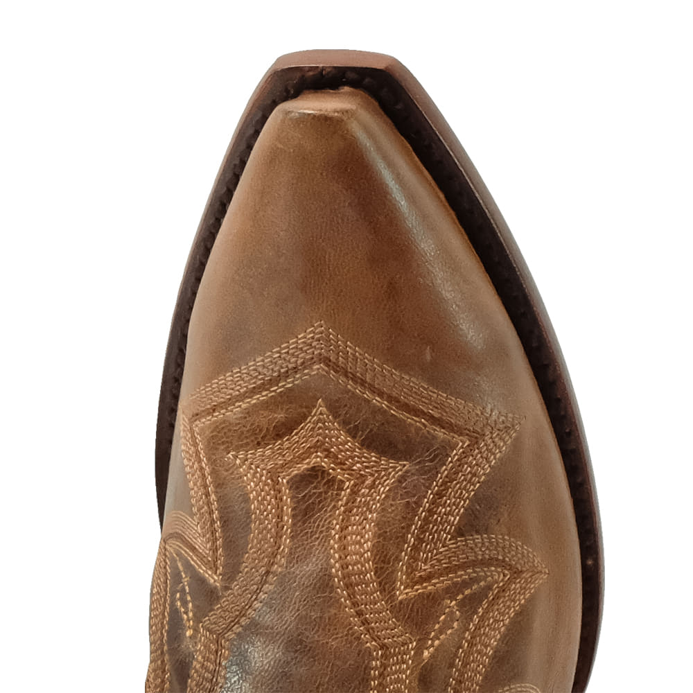 South Texas Tack Footwear South Texas Tack Women's Tan Light Metallic Goat Boots