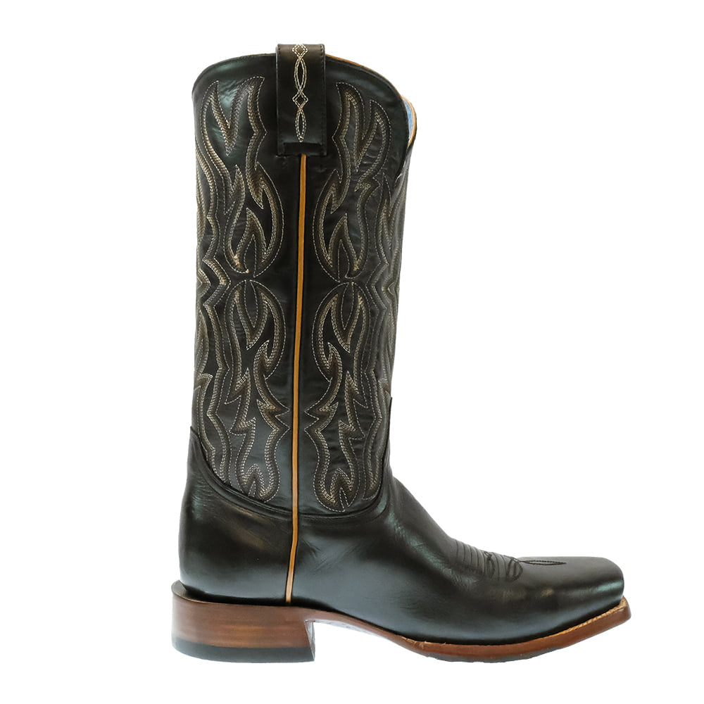South Texas Tack Footwear South Texas Tack Women's Uvalde Black Rancho Cowhide Boots