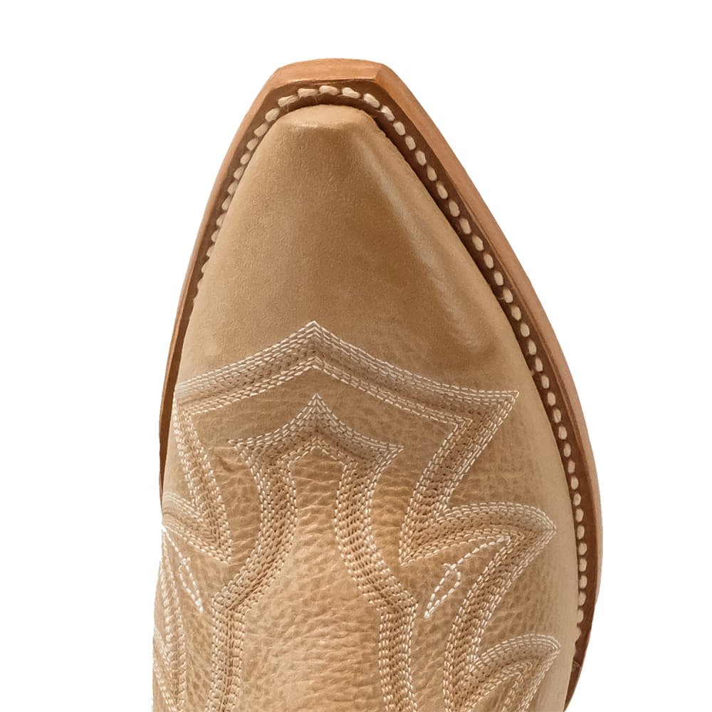 South Texas Tack Footwear South Texas Tack Women's Vintage Cream Cowhide Boots