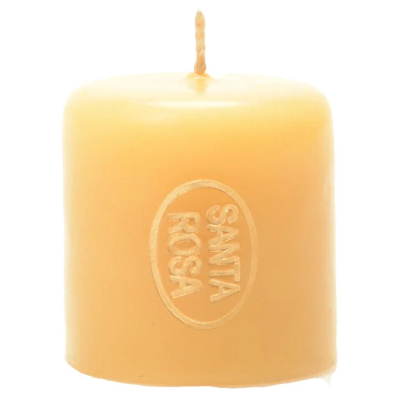 South Texas Tack Home Decor Yellow / 2X2 South Texas Tack Yellow Votive Santa Rosa Mexican Church Candle 2x2