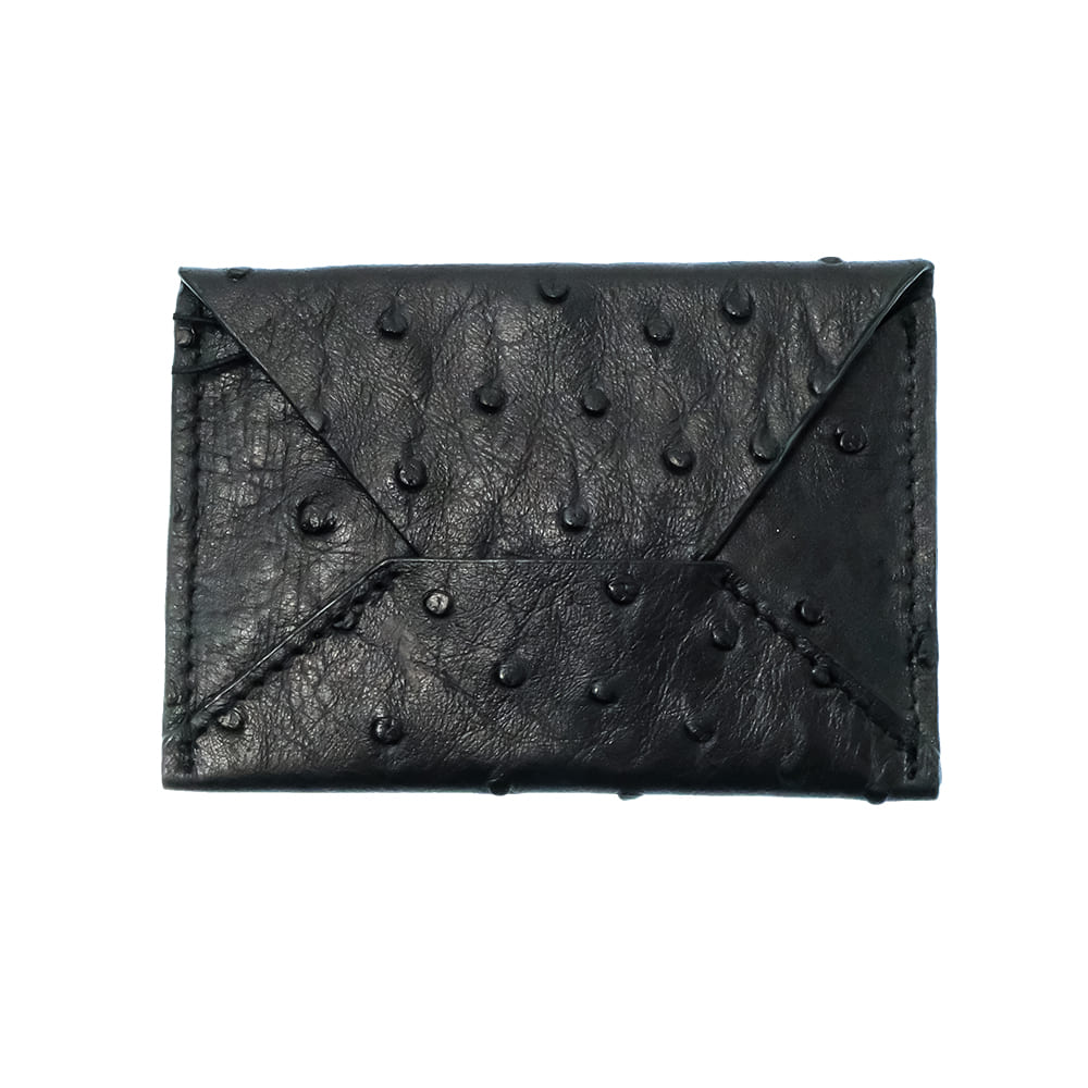 South Texas Tack Other South Texas Tack Black Nubuck Ostrich Card Case