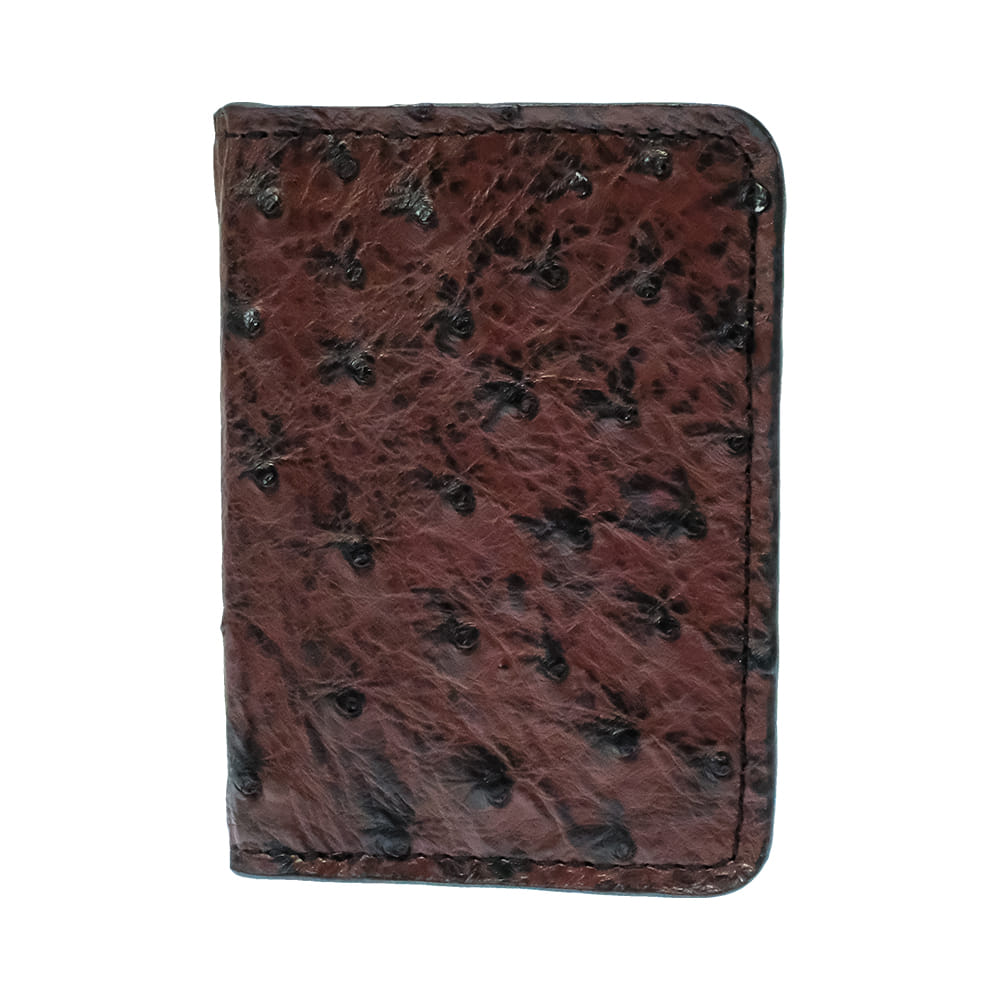 South Texas Tack Other South Texas Tack Ostrich Bordeux Masai Tall Bifold Wallet
