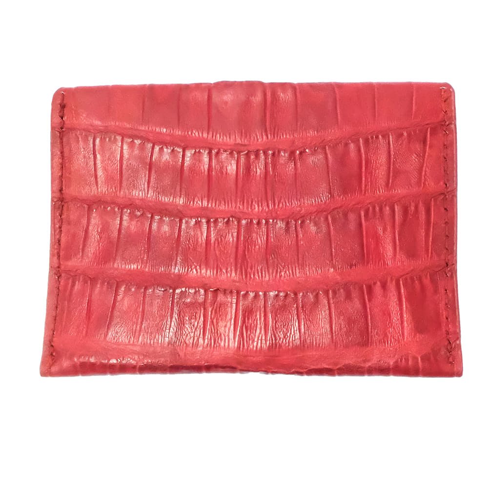 South Texas Tack Other South Texas Tack Rojo Ferrari Vidriado Caiman Card Case