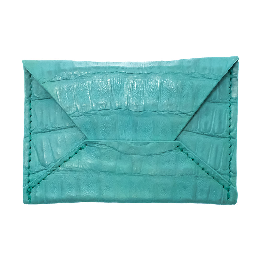 South Texas Tack Other South Texas Tack Tiffany Blue Classic Caiman Card Case