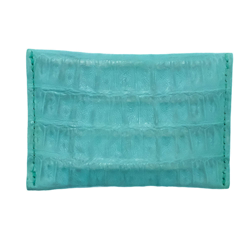 South Texas Tack Other South Texas Tack Tiffany Blue Classic Caiman Card Case