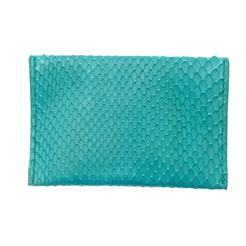 South Texas Tack Other South Texas Tack Tiffany Blue Python Card Case