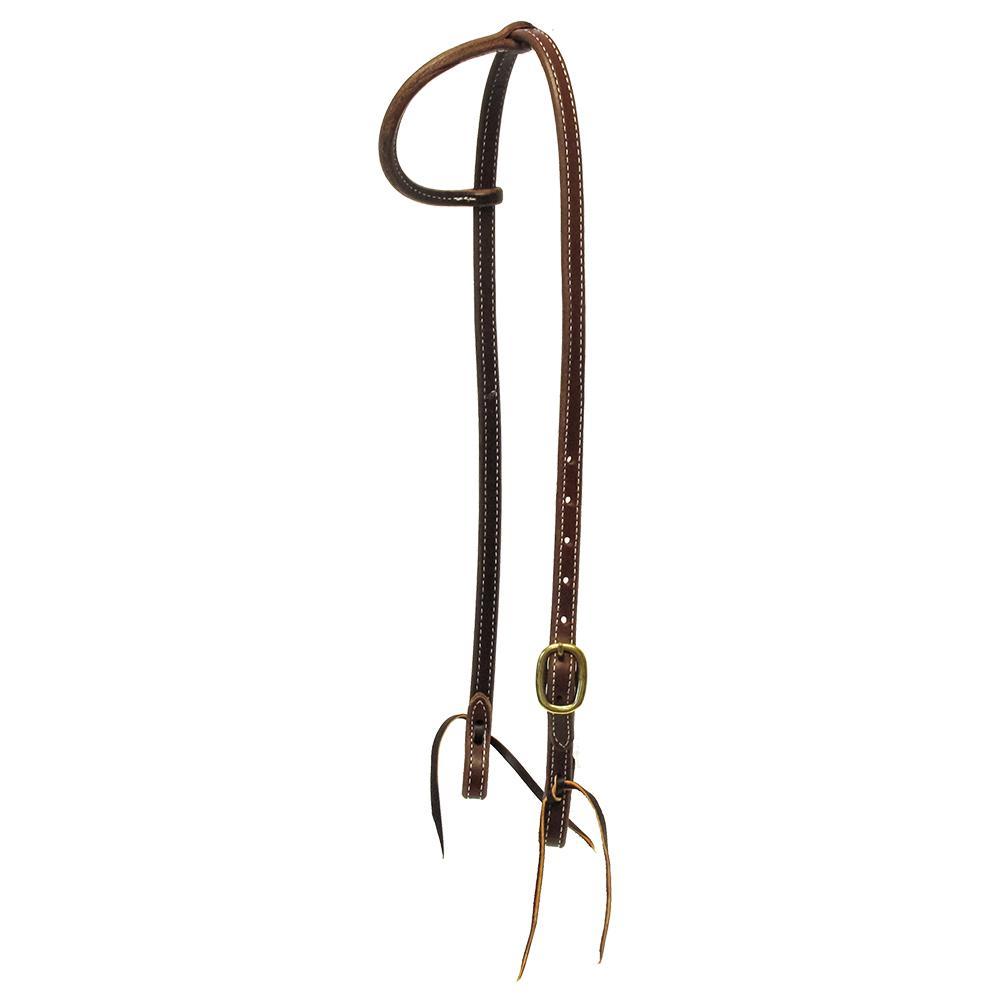 South Texas Tack South Texas Tack  Slide Ear Oiled Headstall 5/8"
