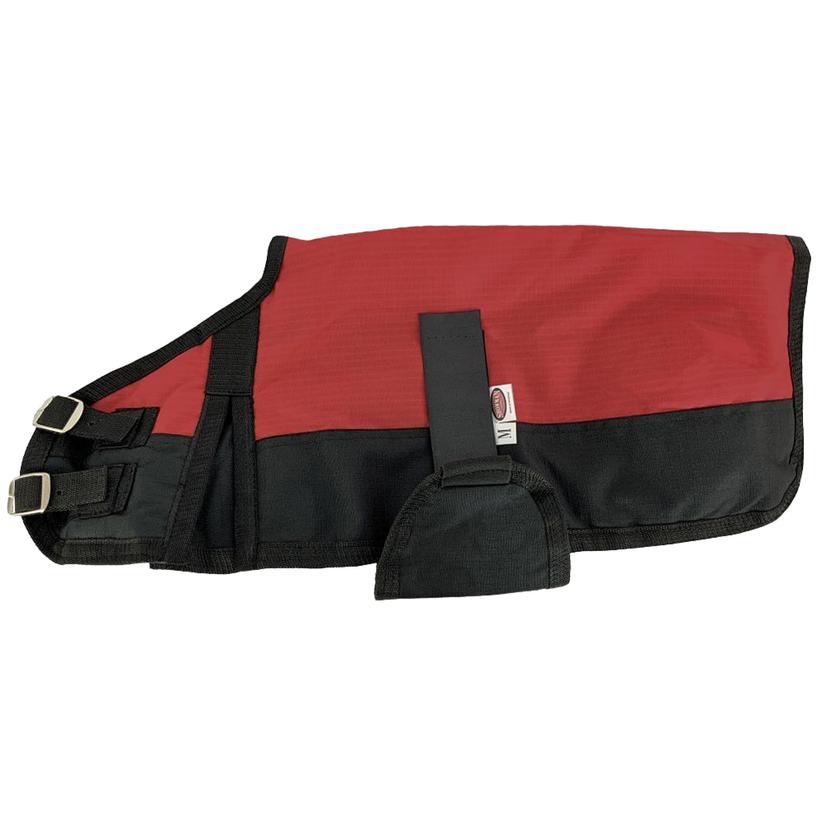 South Texas Tack Supplies Red / XL South Texas Tack Waterproof Dog Blanket- Extra Large