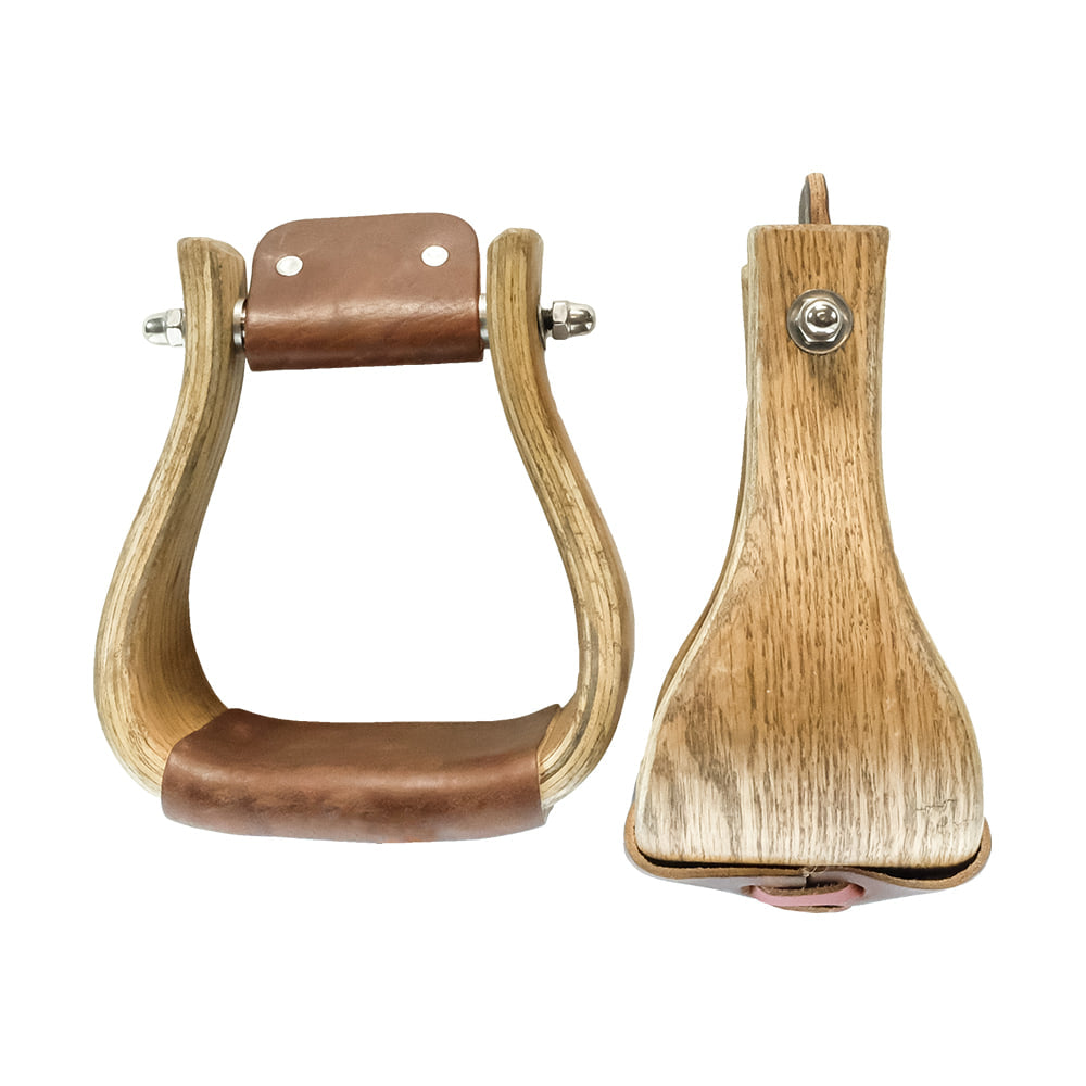 South Texas Tack Tack 4" South Texas Tack 4" Wooden Stirrups