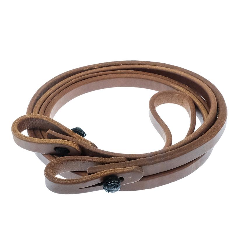 South Texas Tack Tack 5/8" / Oiled South Texas Tack  Quick Change Knot 5/8" Roping Reins