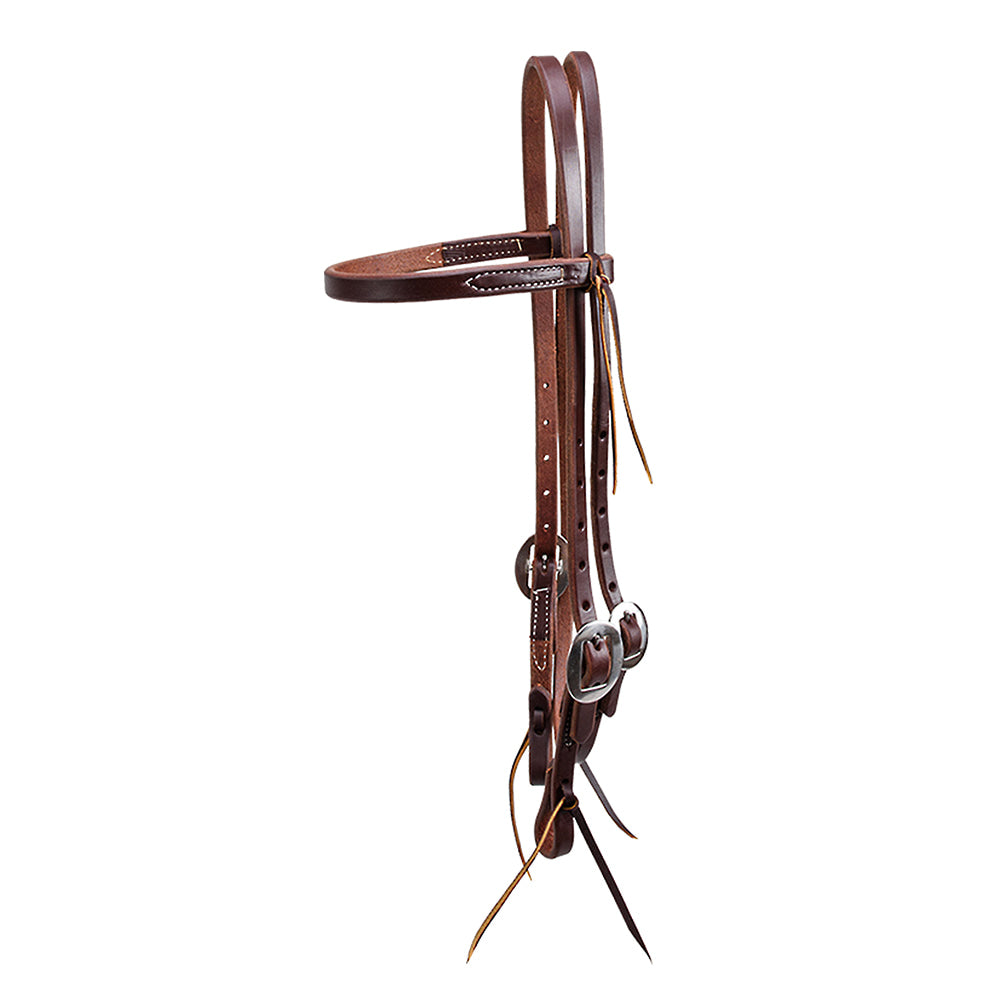 South Texas Tack Tack 5/8 South Texas Tack Oiled Double Buckle Browband Headstall