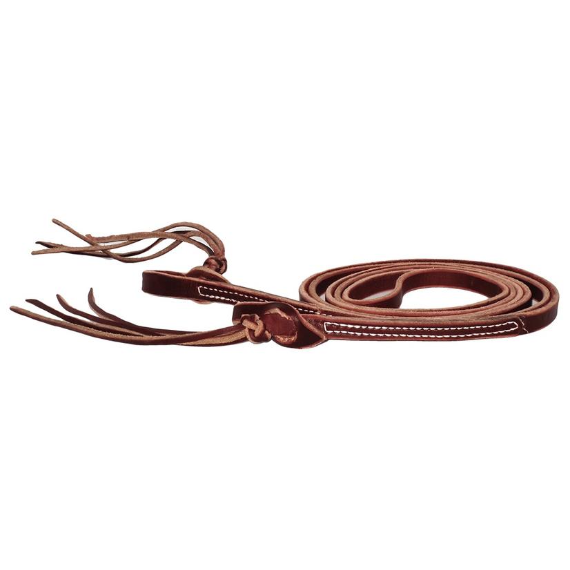 South Texas Tack Tack 7' South Texas Tack  Latigo 5/8in Roping Rein with Pineapple Knots